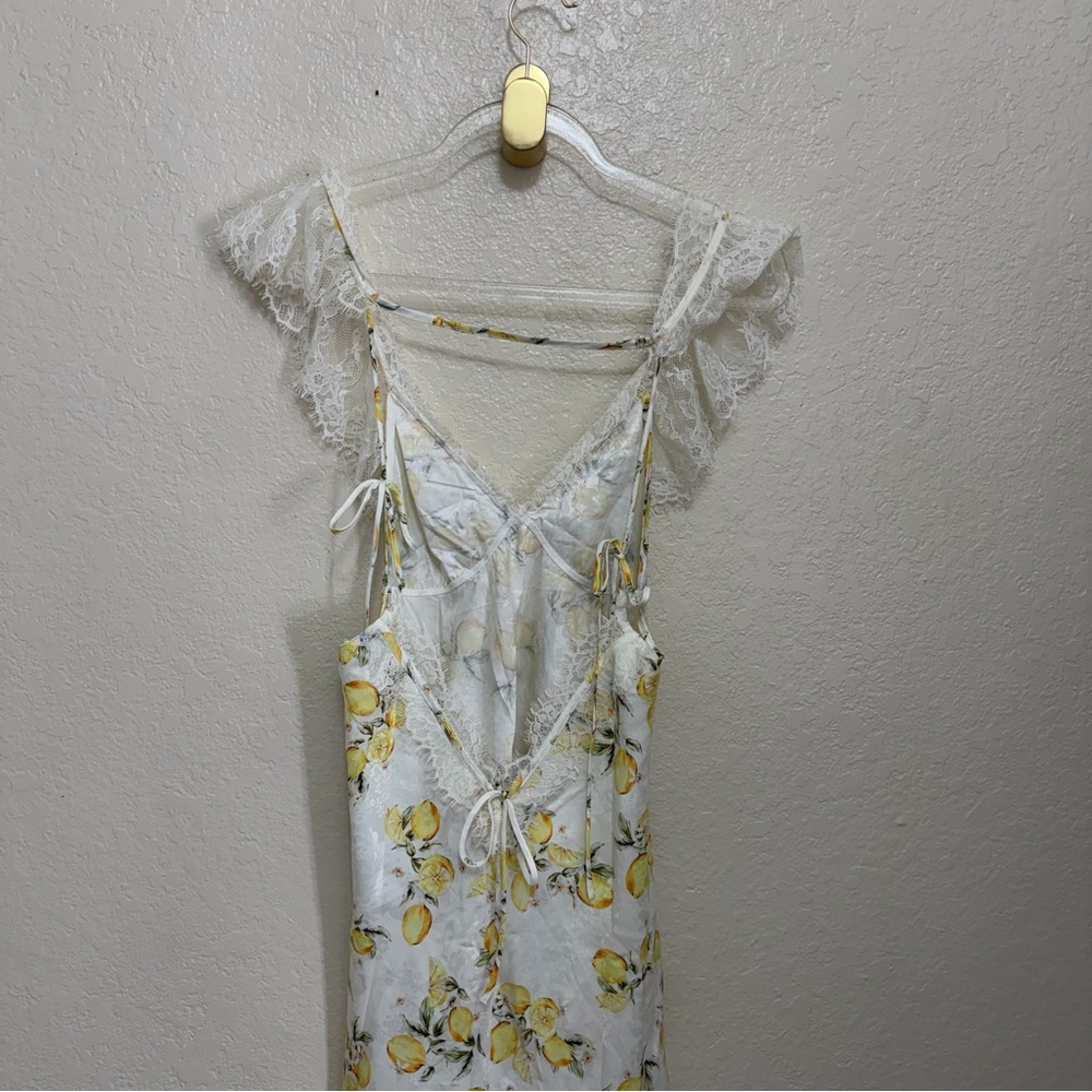 New for love and lemons Audrey Mini Slip Dress size S - Picture 9 of 13
